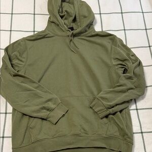 H&M Men's Forest Green Hoodie